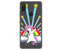 Funda Gel Transparente para Bq Aquaris X2 / X2 Pro Diseño Unicornio Dibujos