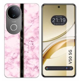 Funda Silicona para Vivo V50 5G diseño Mármol 04 Dibujos