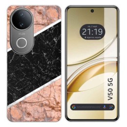 Funda Silicona para Vivo V50 5G diseño Mármol 07 Dibujos