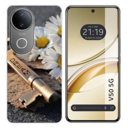 Funda Silicona para Vivo V50 5G diseño Dream Dibujos