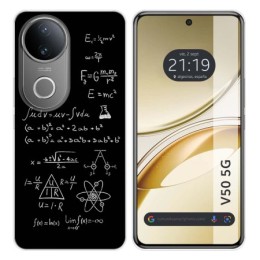 Funda Silicona para Vivo V50 5G diseño Formulas Dibujos