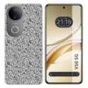 Funda Silicona para Vivo V50 5G diseño Letras Dibujos