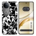 Funda Silicona para Vivo V50 5G diseño Snow Camuflaje Dibujos
