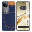 Funda Silicona para Vivo V50 5G diseño Vaquero Dibujos