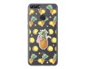 Funda Gel Transparente para Huawei P Smart Diseño Piña Dibujos
