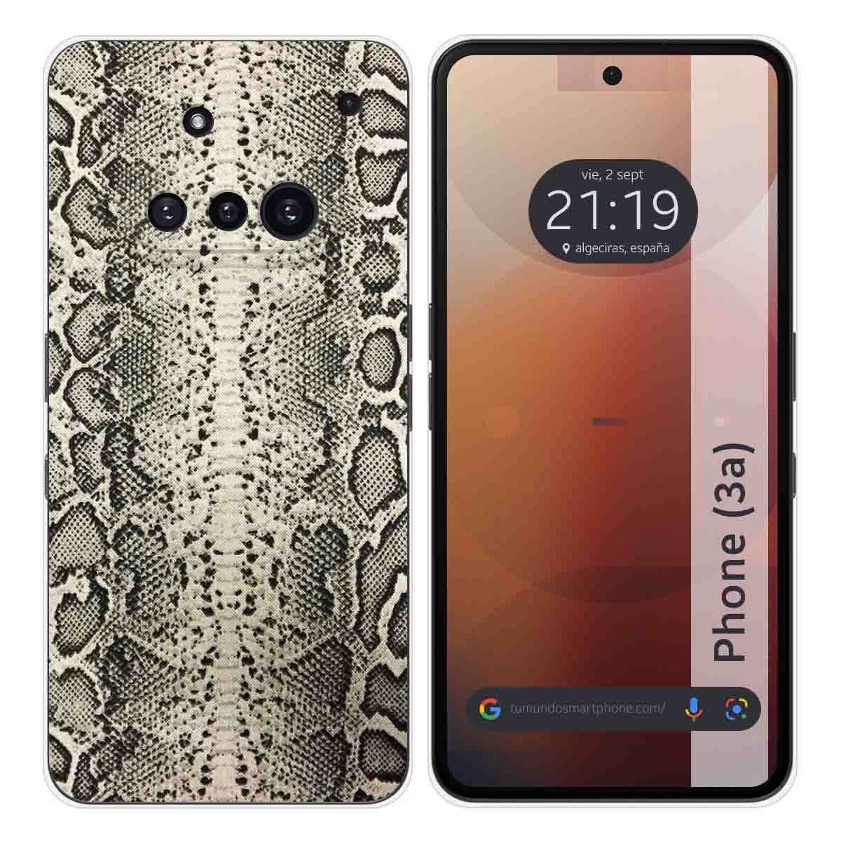 Funda Silicona para Nothing Phone 3a 5G diseño Animal 01 Dibujos