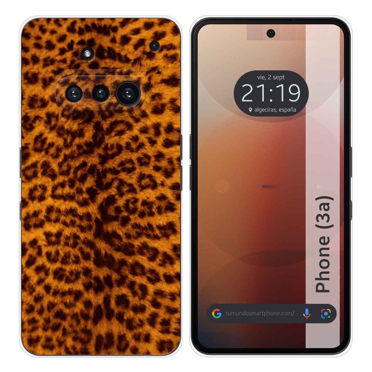 Funda Silicona para Nothing Phone 3a 5G diseño Animal 03 Dibujos