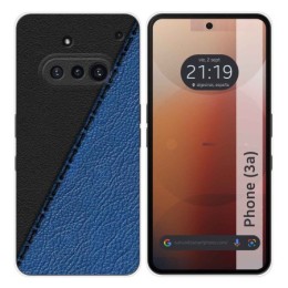 Funda Silicona para Nothing Phone 3a 5G diseño Cuero 02 Dibujos