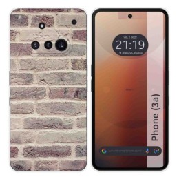 Funda Silicona para Nothing Phone 3a 5G diseño Ladrillo 01 Dibujos