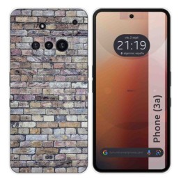 Funda Silicona para Nothing Phone 3a 5G diseño Ladrillo 02 Dibujos