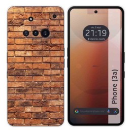 Funda Silicona para Nothing Phone 3a 5G diseño Ladrillo 04 Dibujos