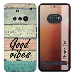 Funda Silicona para Nothing Phone 3a 5G diseño Madera 01 Dibujos