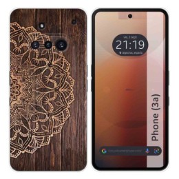 Funda Silicona para Nothing Phone 3a 5G diseño Madera 06 Dibujos