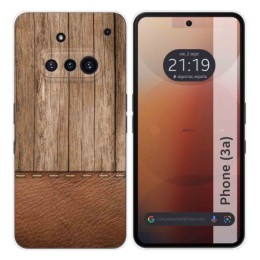 Funda Silicona para Nothing Phone 3a 5G diseño Madera 09 Dibujos