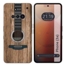 Funda Silicona para Nothing Phone 3a 5G diseño Madera 11 Dibujos