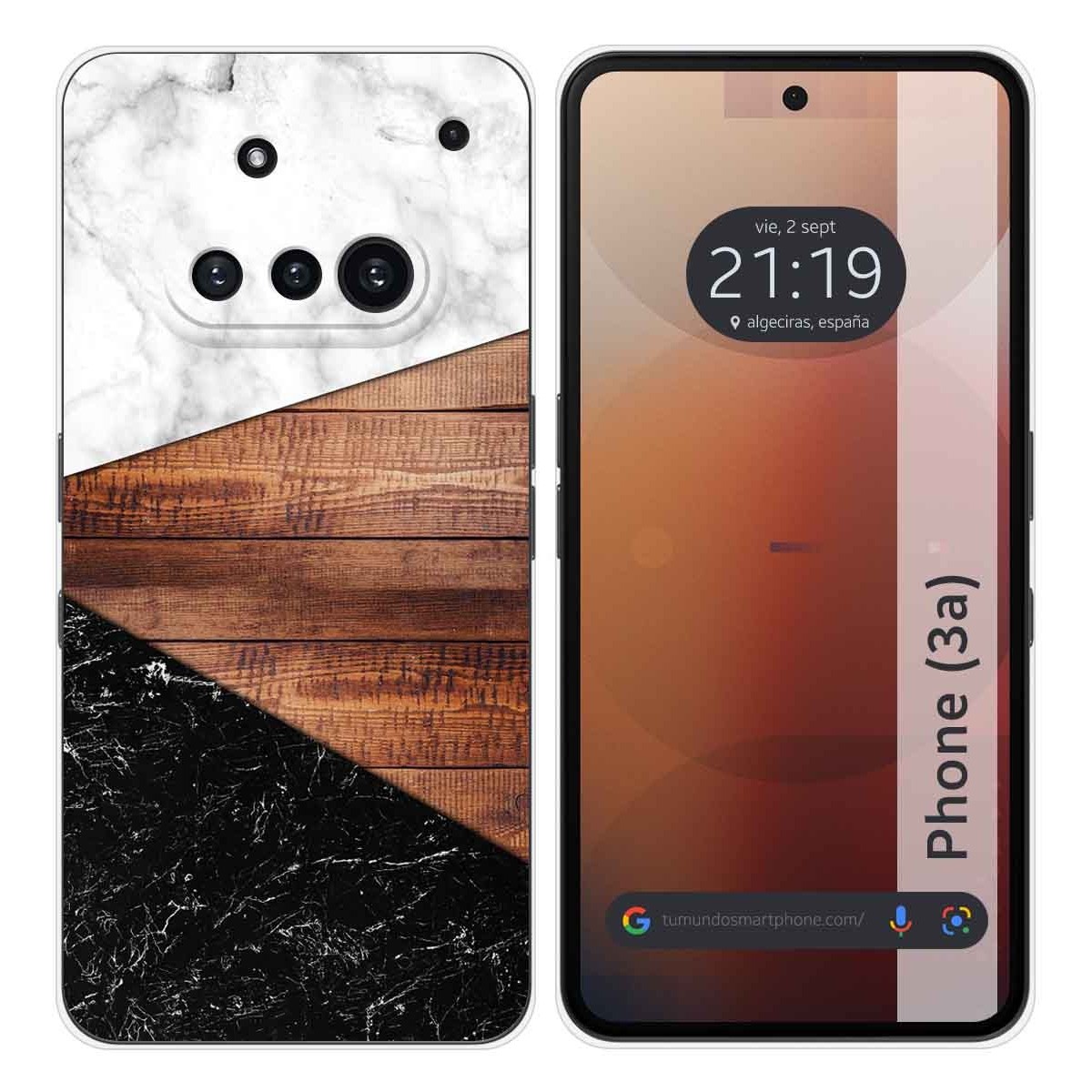 Funda Silicona para Nothing Phone 3a 5G diseño Mármol 11 Dibujos