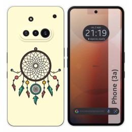 Funda Silicona para Nothing Phone 3a 5G diseño Atrapasueños Dibujos
