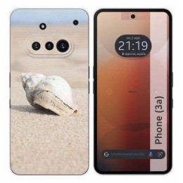 Funda Silicona para Nothing Phone 3a 5G diseño Concha Dibujos