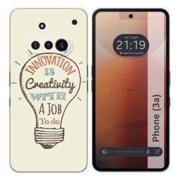 Funda Silicona para Nothing Phone 3a 5G diseño Creativity Dibujos