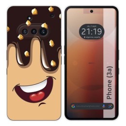 Funda Silicona para Nothing Phone 3a 5G diseño Helado Chocolate Dibujos