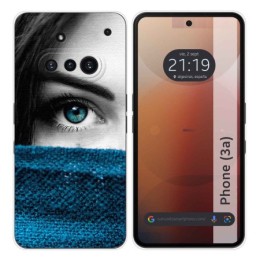 Funda Silicona para Nothing Phone 3a 5G diseño Ojo Dibujos