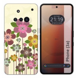 Funda Silicona para Nothing Phone 3a 5G diseño Primavera En Flor Dibujos