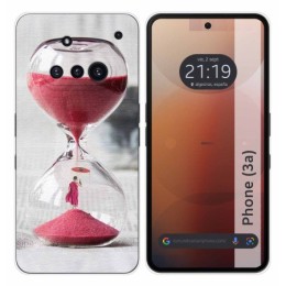 Funda Silicona para Nothing Phone 3a 5G diseño Reloj Dibujos
