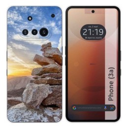 Funda Silicona para Nothing Phone 3a 5G diseño Sunset Dibujos