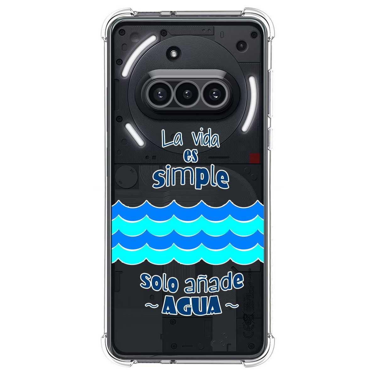 Funda Silicona Antigolpes para Nothing Phone 3a 5G diseño Agua Dibujos