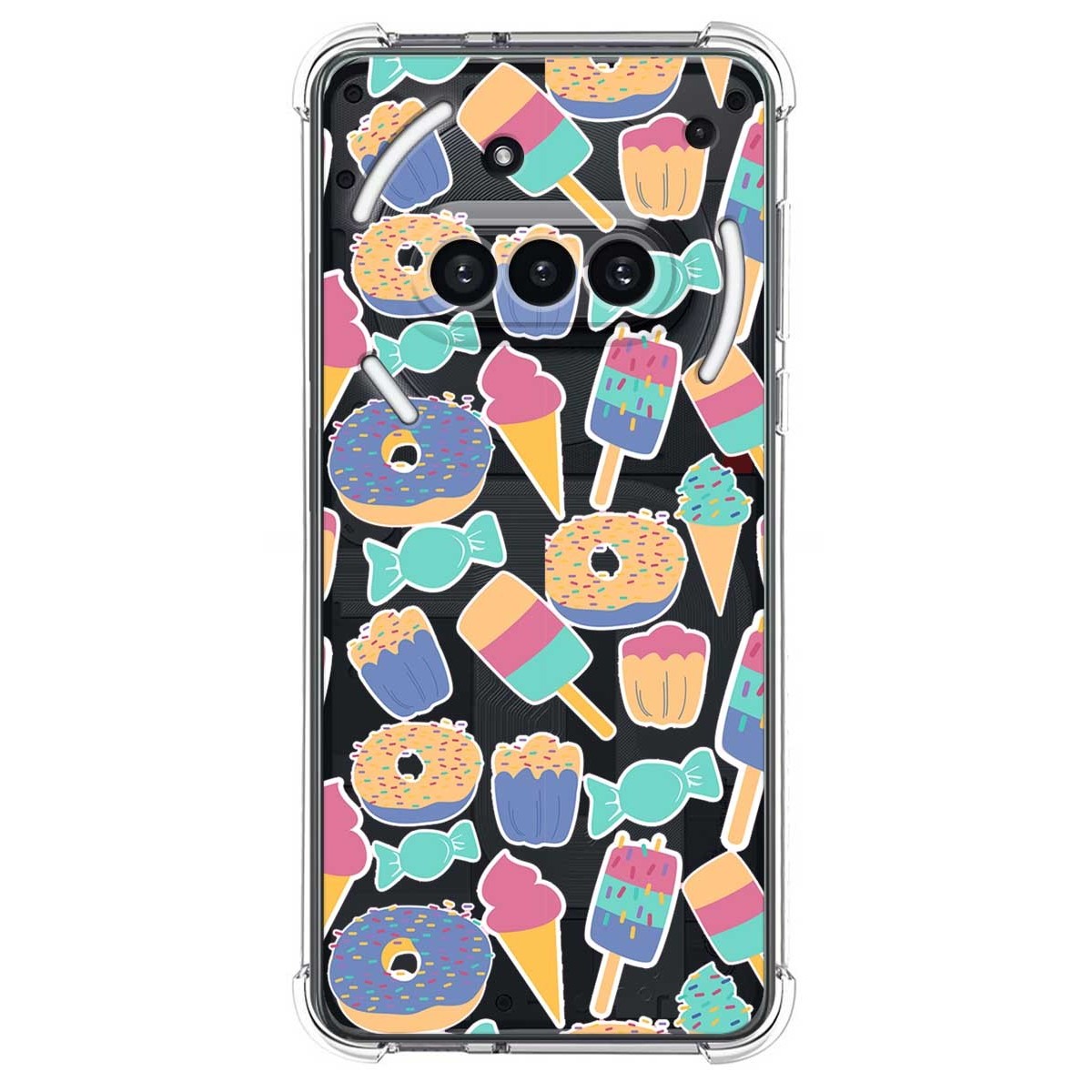 Funda Silicona Antigolpes para Nothing Phone 3a 5G diseño Dulces 02 Dibujos