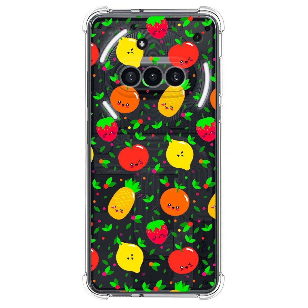 Funda Silicona Antigolpes para Nothing Phone 3a 5G diseño Frutas 01 Dibujos