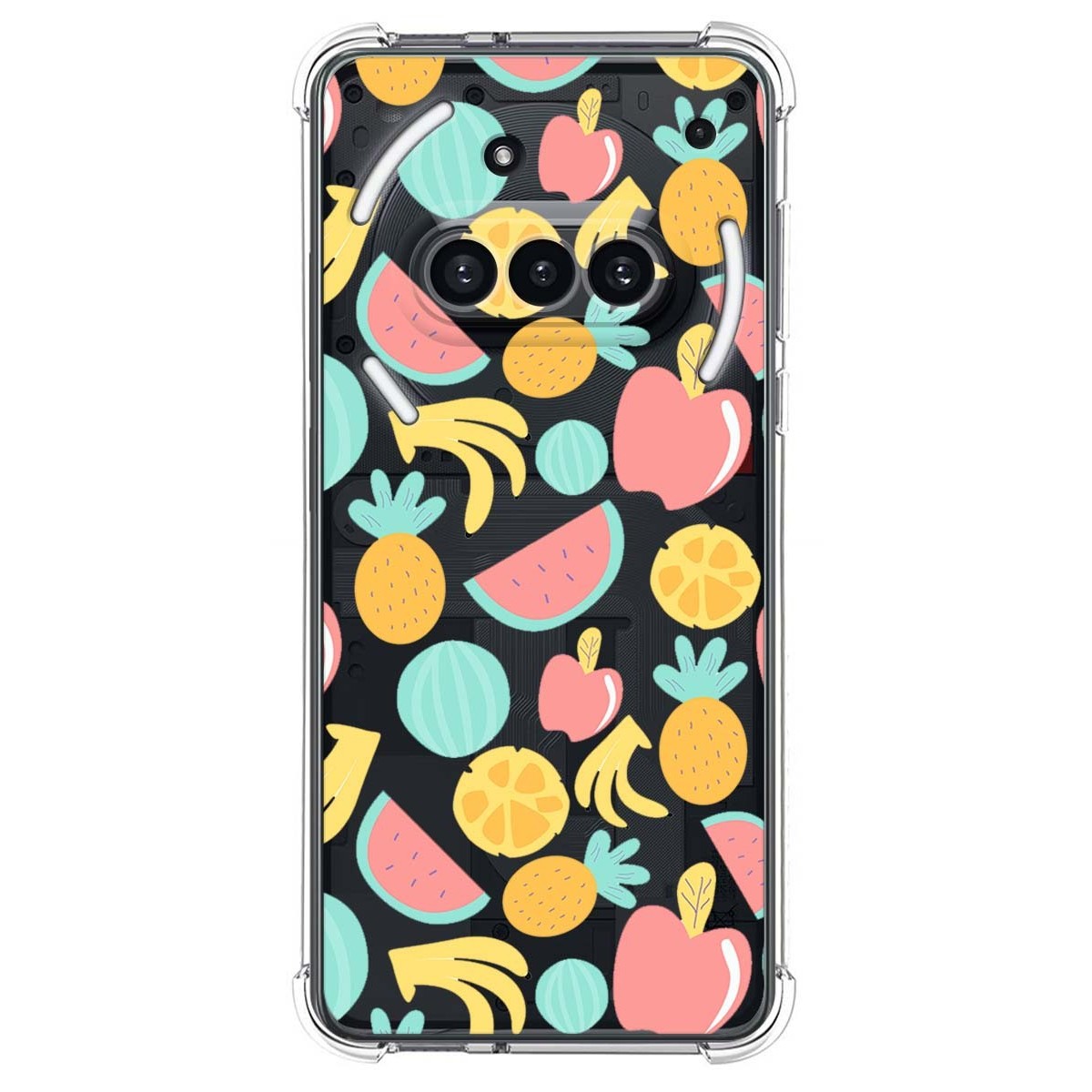 Funda Silicona Antigolpes para Nothing Phone 3a 5G diseño Frutas 02 Dibujos