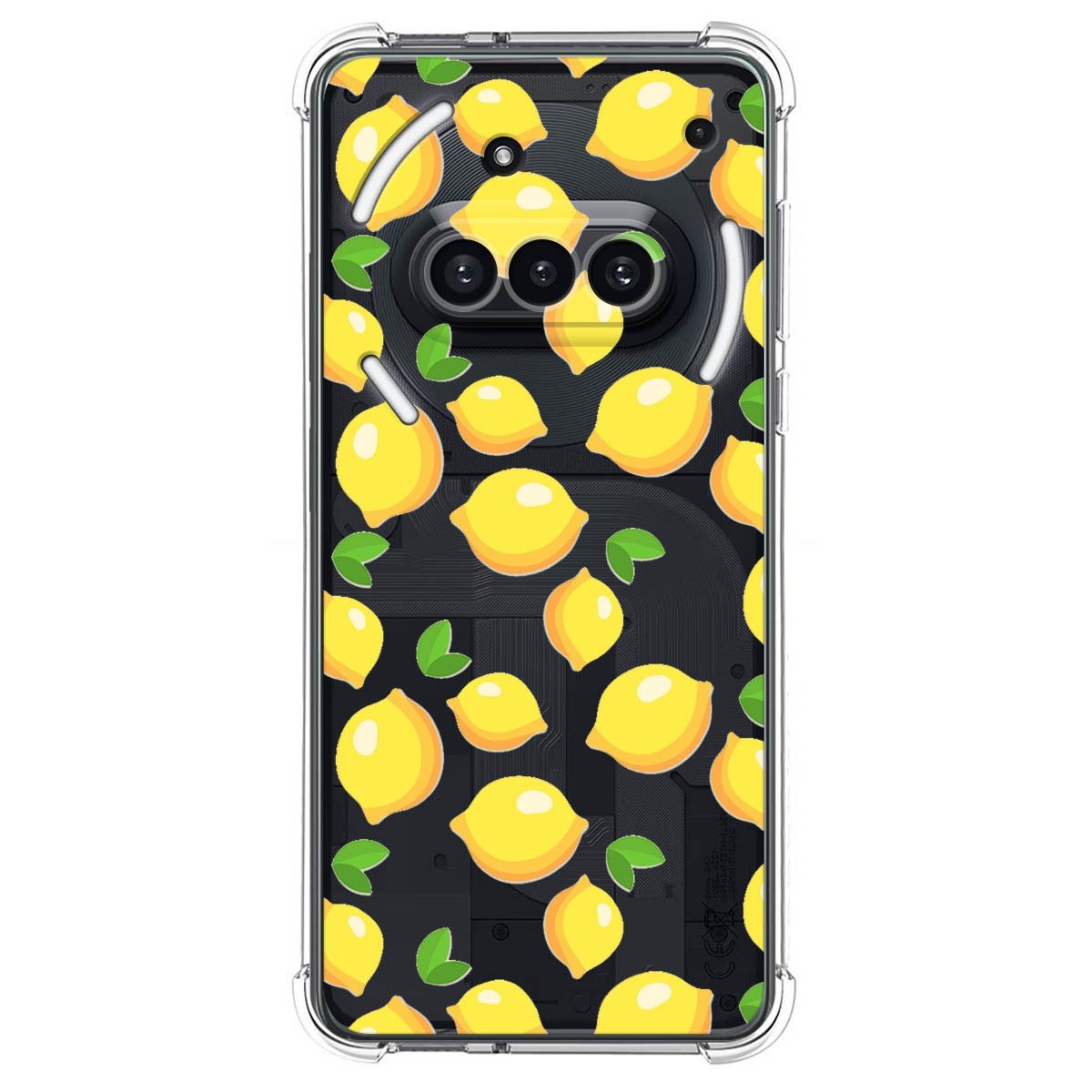 Funda Silicona Antigolpes para Nothing Phone 3a 5G diseño Limones Dibujos