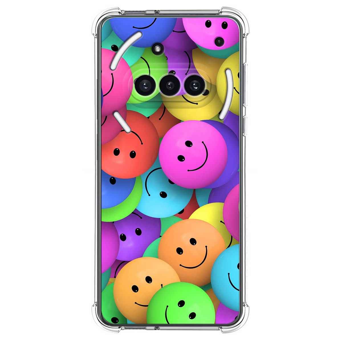 Funda Silicona Antigolpes para Nothing Phone 3a 5G diseño Smile Dibujos