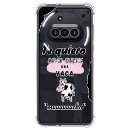 Funda Silicona Antigolpes para Nothing Phone 3a 5G diseño Vaca Dibujos