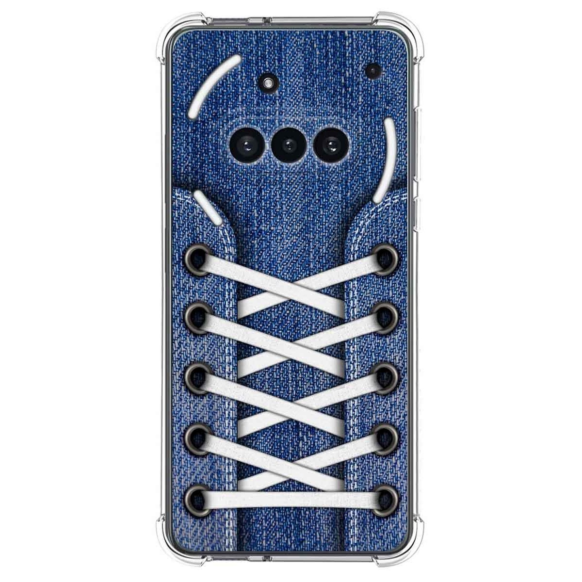 Funda Silicona Antigolpes para Nothing Phone 3a 5G diseño Zapatillas 01 Dibujos