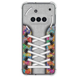 Funda Silicona Antigolpes para Nothing Phone 3a 5G diseño Zapatillas 04 Dibujos