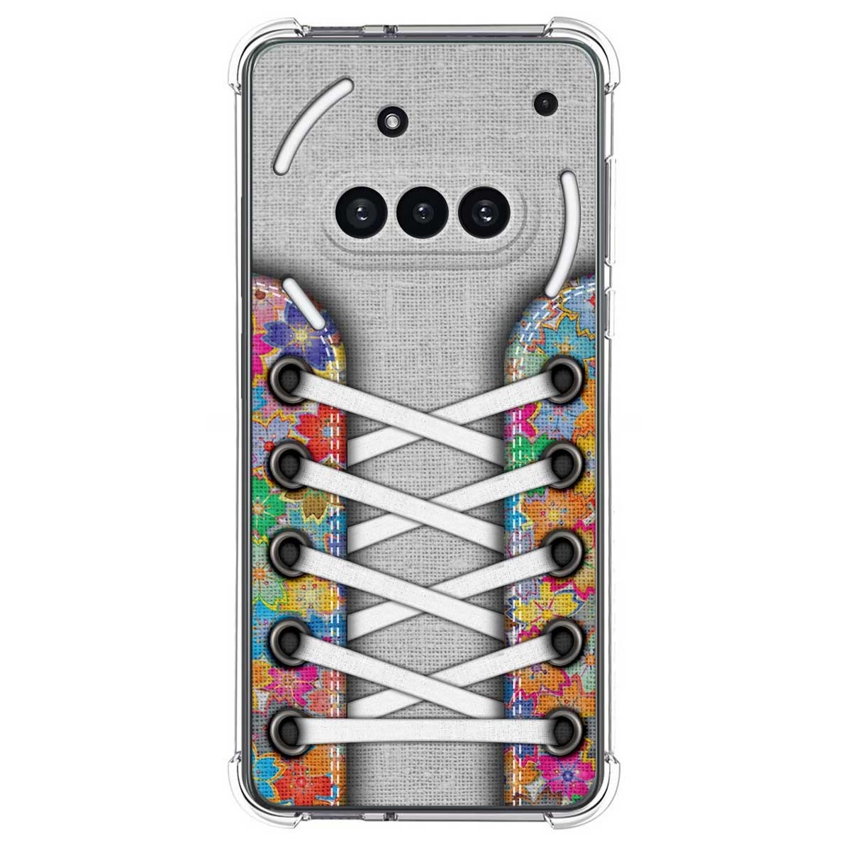 Funda Silicona Antigolpes para Nothing Phone 3a 5G diseño Zapatillas 04 Dibujos