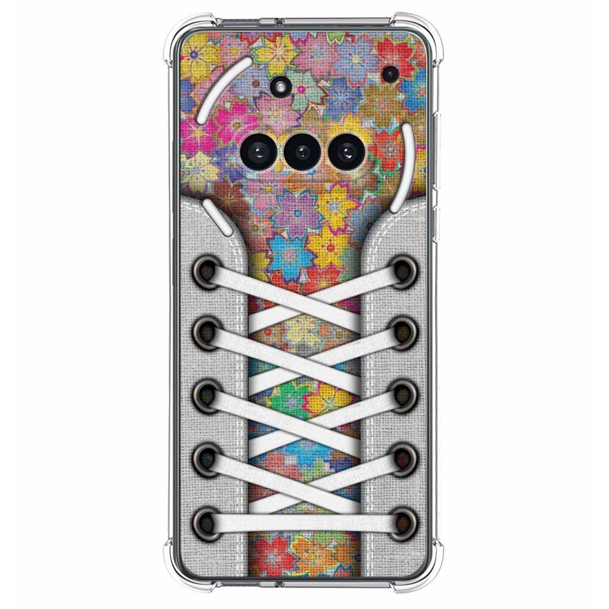 Funda Silicona Antigolpes para Nothing Phone 3a 5G diseño Zapatillas 05 Dibujos