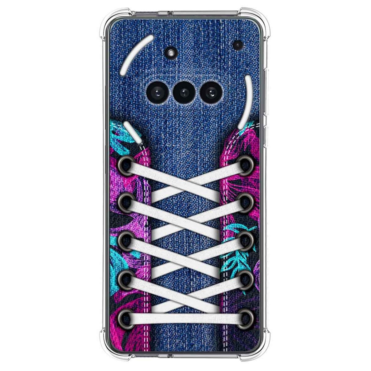 Funda Silicona Antigolpes para Nothing Phone 3a 5G diseño Zapatillas 06 Dibujos