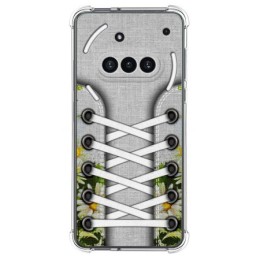 Funda Silicona Antigolpes para Nothing Phone 3a 5G diseño Zapatillas 08 Dibujos