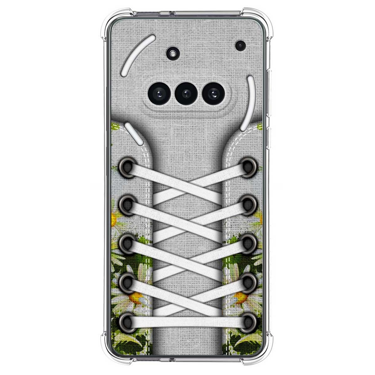 Funda Silicona Antigolpes para Nothing Phone 3a 5G diseño Zapatillas 08 Dibujos