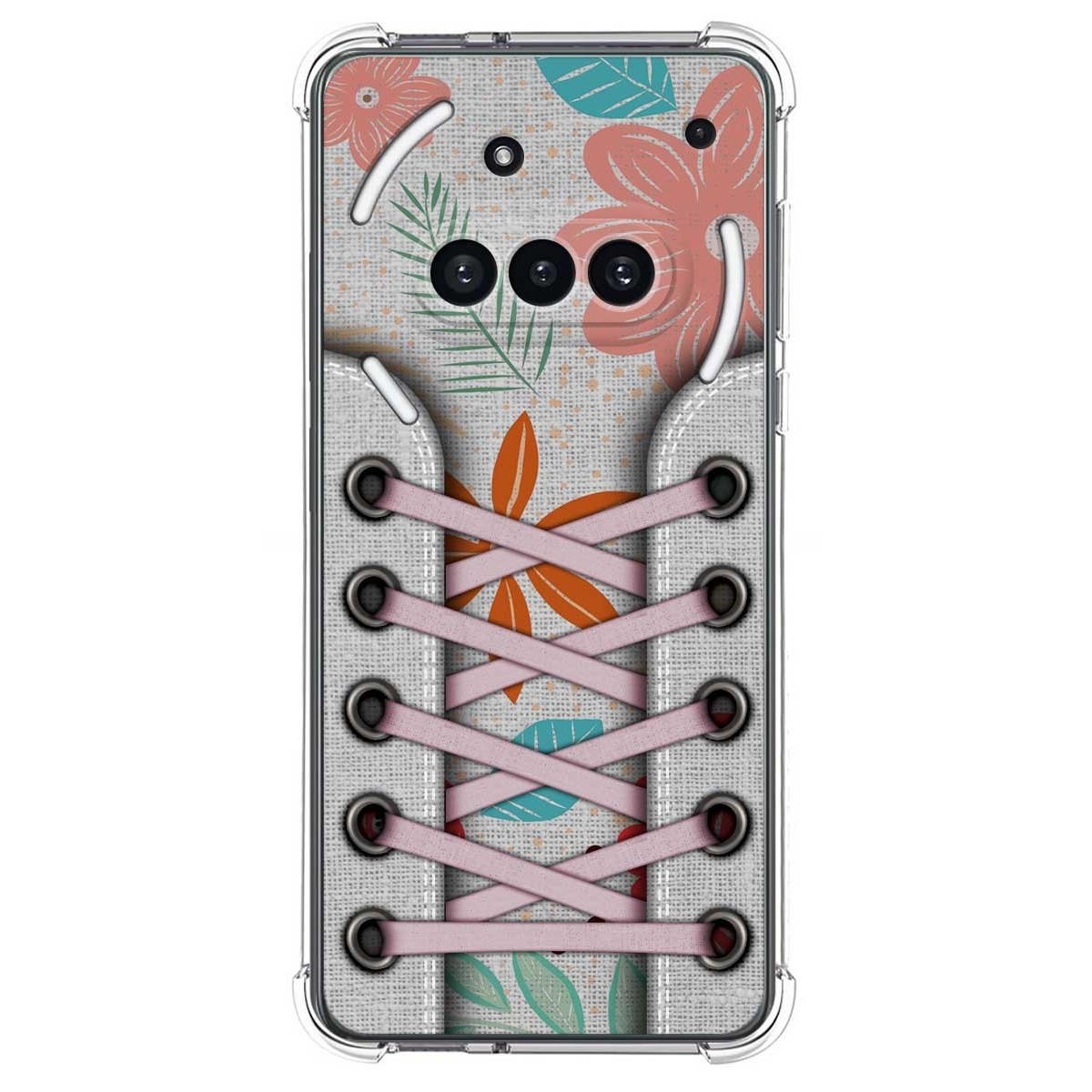 Funda Silicona Antigolpes para Nothing Phone 3a 5G diseño Zapatillas 09 Dibujos