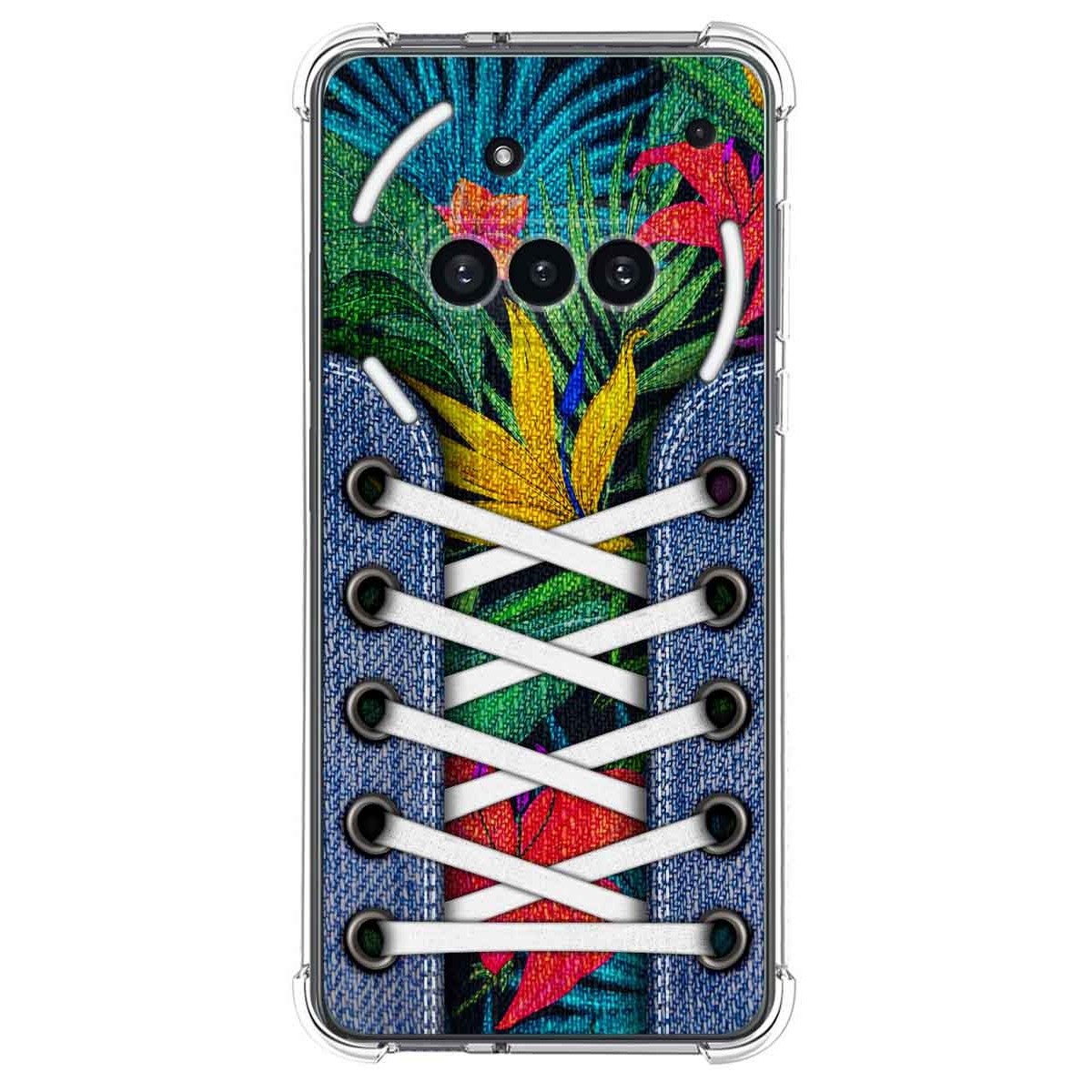 Funda Silicona Antigolpes para Nothing Phone 3a 5G diseño Zapatillas 12 Dibujos