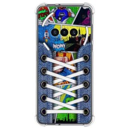 Funda Silicona Antigolpes para Nothing Phone 3a 5G diseño Zapatillas 14 Dibujos