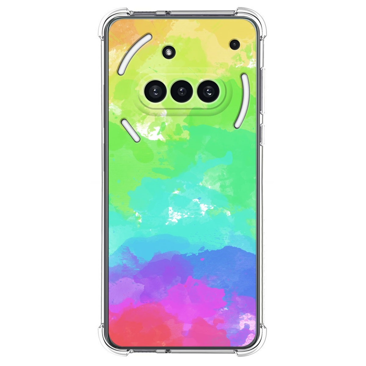 Funda Silicona Antigolpes para Nothing Phone 3a 5G diseño Acuarela 03 Dibujos