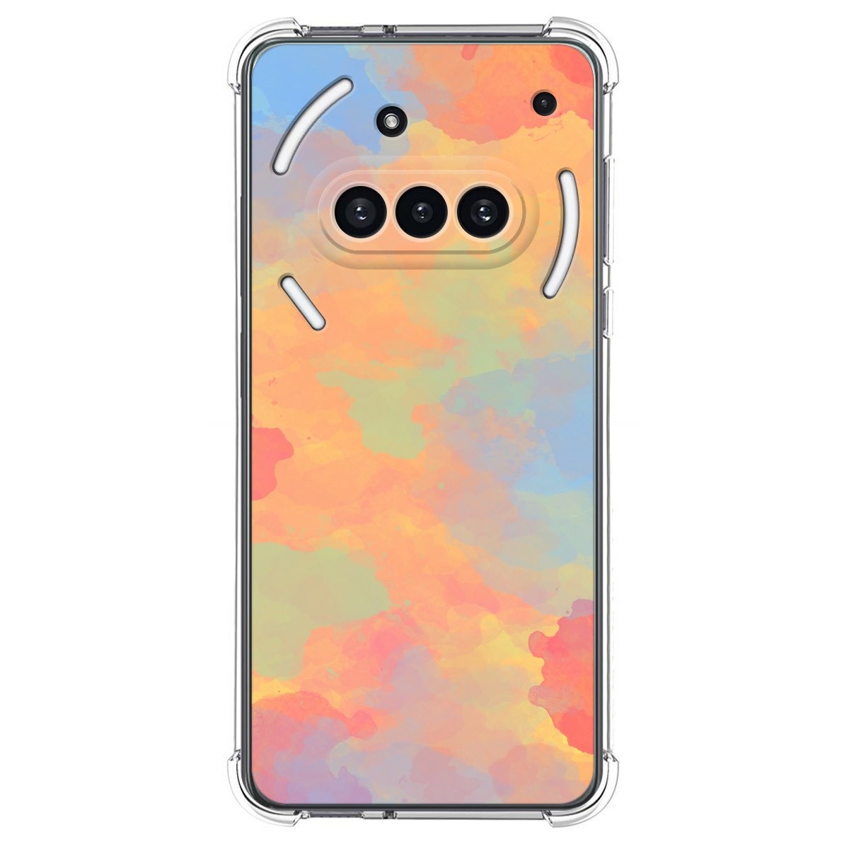 Funda Silicona Antigolpes para Nothing Phone 3a 5G diseño Acuarela 08 Dibujos