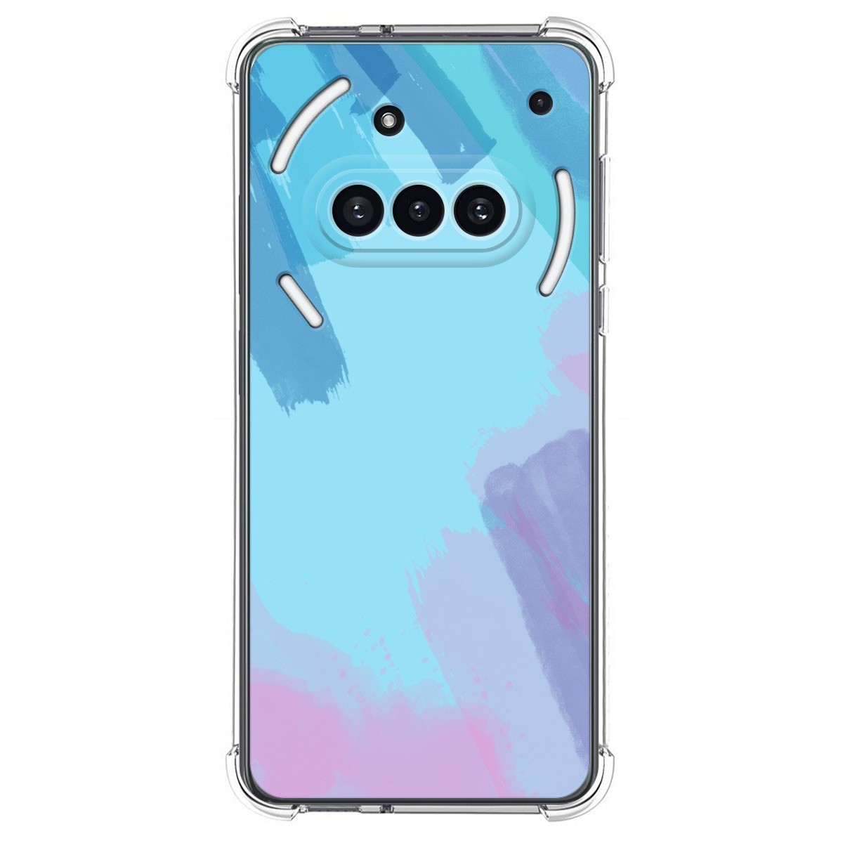 Funda Silicona Antigolpes para Nothing Phone 3a 5G diseño Acuarela 10 Dibujos