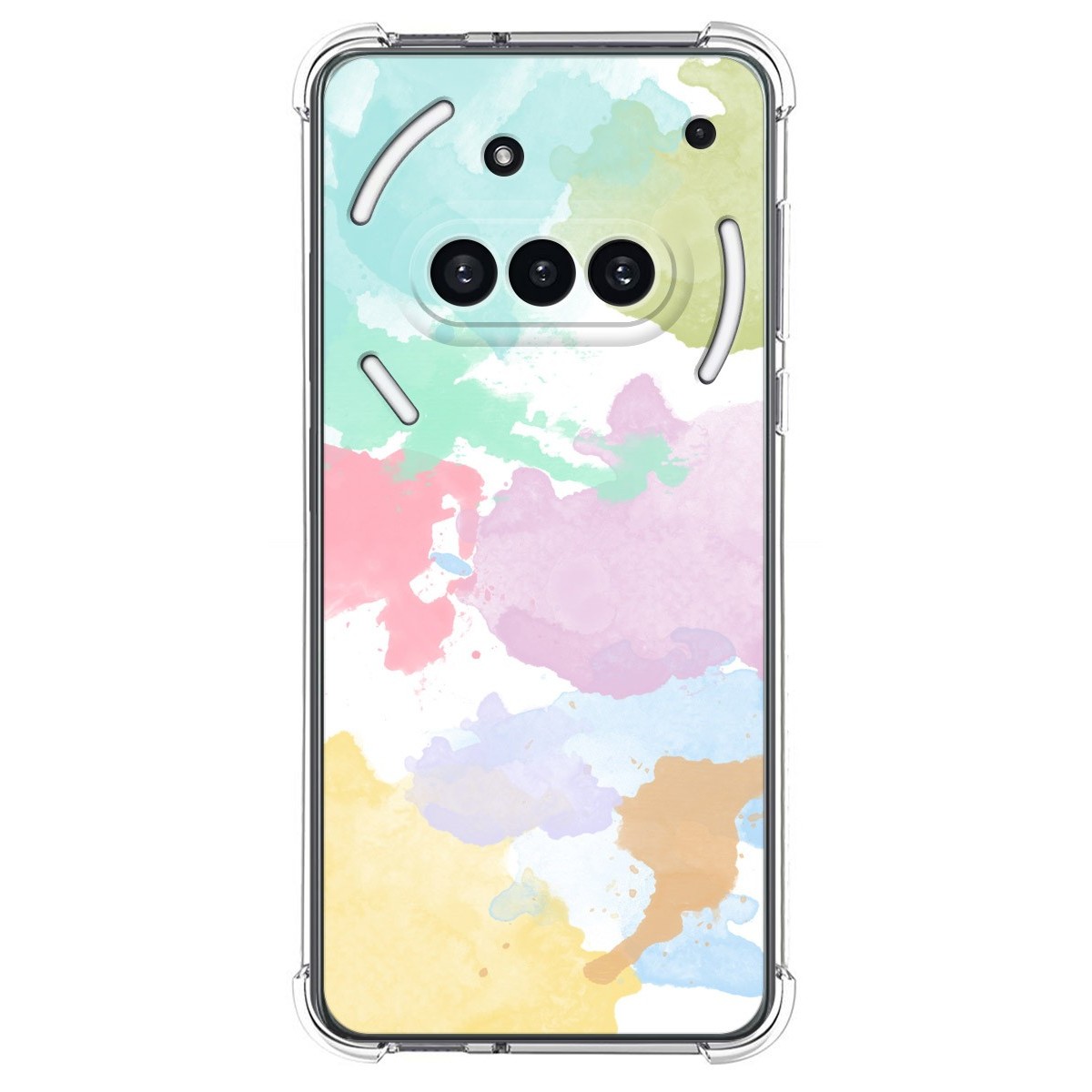 Funda Silicona Antigolpes para Nothing Phone 3a 5G diseño Acuarela 11 Dibujos