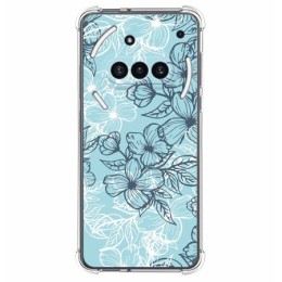 Funda Silicona Antigolpes para Nothing Phone 3a 5G diseño Flores 03 Dibujos